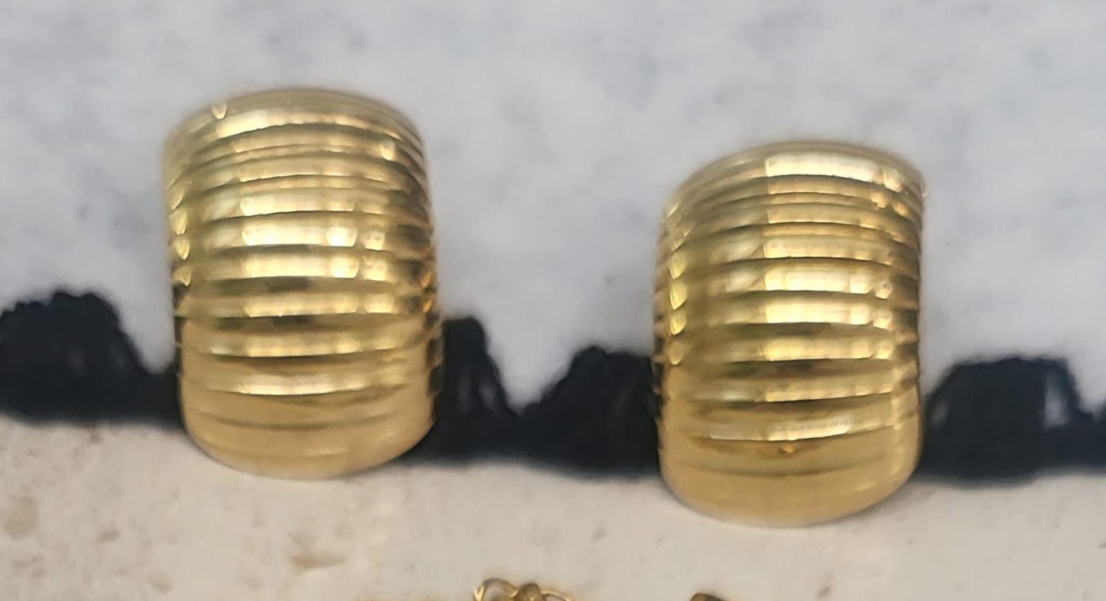 Aretes Golden Waves